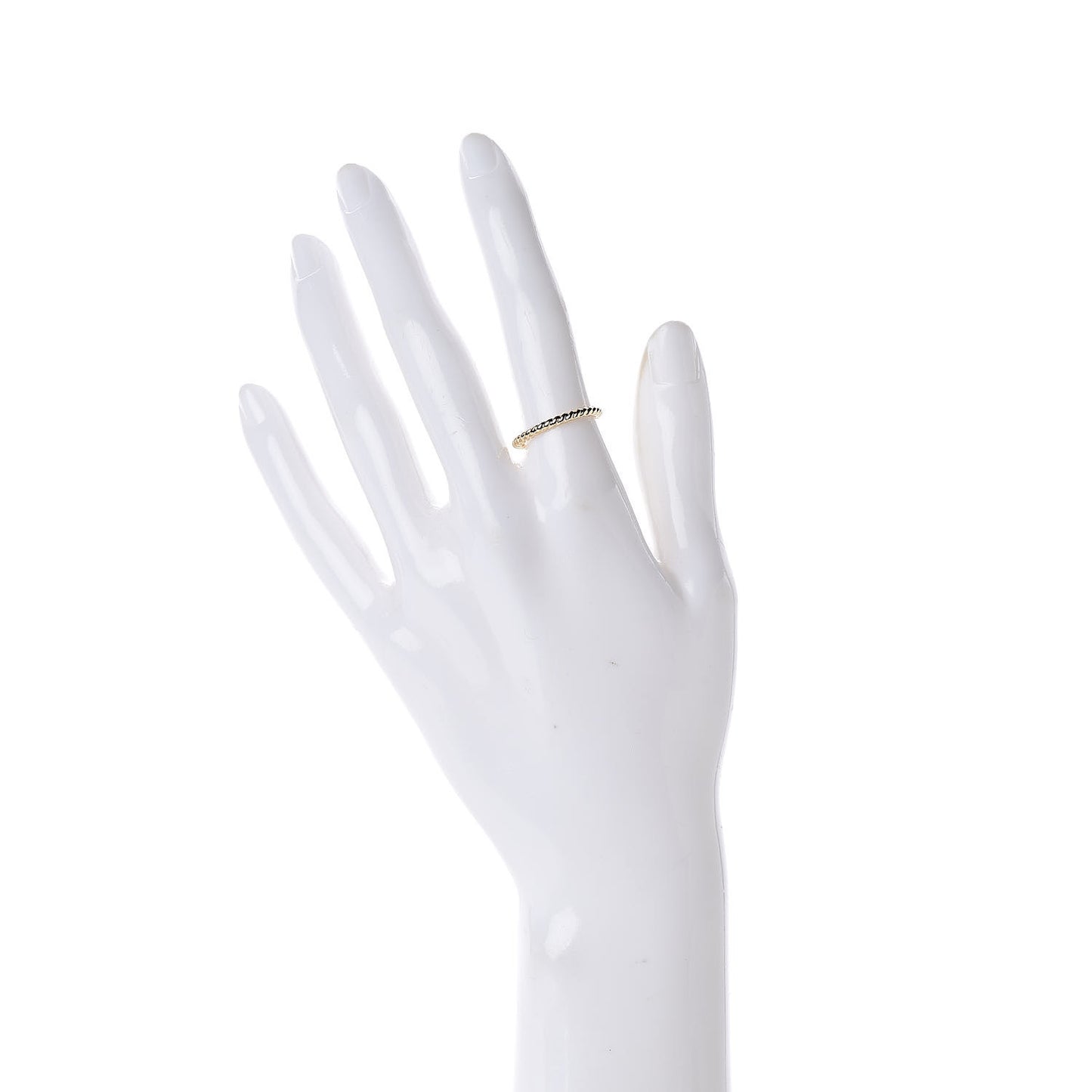 18K Yellow Gold 2mm Cable Classics Band Ring 52 6