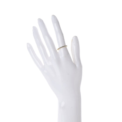 David Yurman 18K Yellow Gold 2mm Cable Classics Band Ring 52 6 2 of 4
