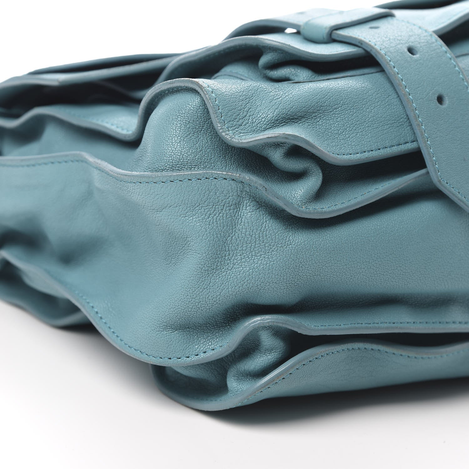 Proenza Schouler Lambskin Large PS1 Satchel Lagoon 11 of 16