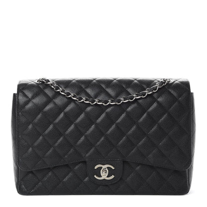 Chanel Caviar Quilted Maxi Double Flap Black 1 of 13