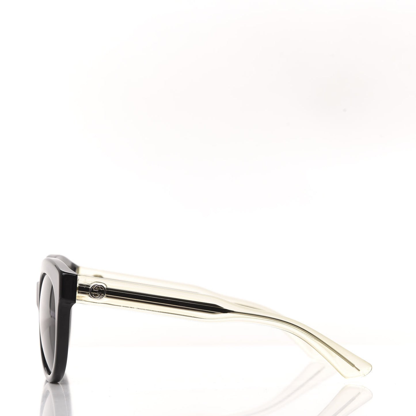 Cat Eye GG3749 Sunglasses Black Gold