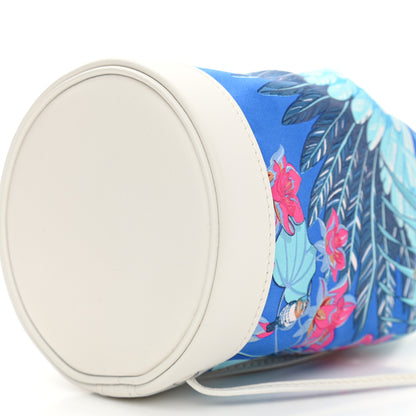 Hermes Silk Swift Flamingo Party Small Soie Cool Mykonos White 9 of 10