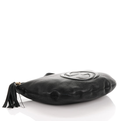 Gucci Pebbled Calfskin Medium Soho Hobo Black 4 of 7