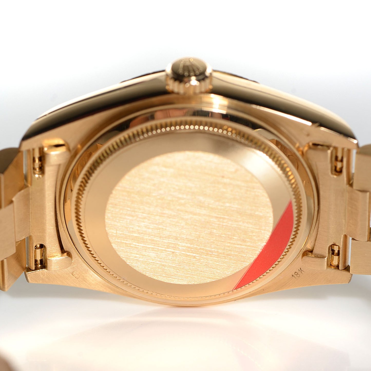 18K Yellow Gold 36mm Oyster Perpetual Day-Date Watch Champagne 18078