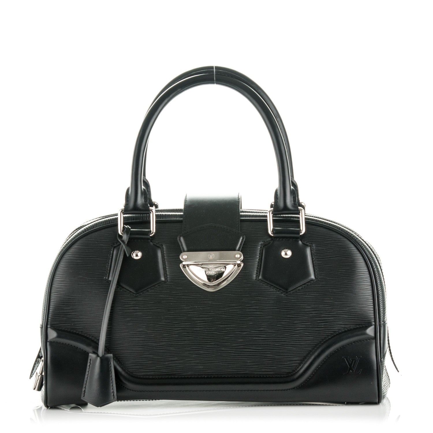 Louis Vuitton Epi Bowling Montaigne GM Black 1 of 6