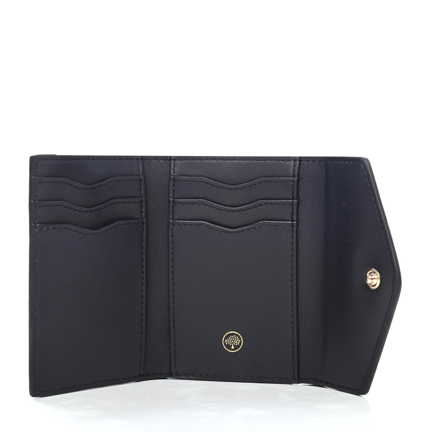 Mulberry Heavy Grain Folded Multi Card Case Wallet Chestnut 4 of 4