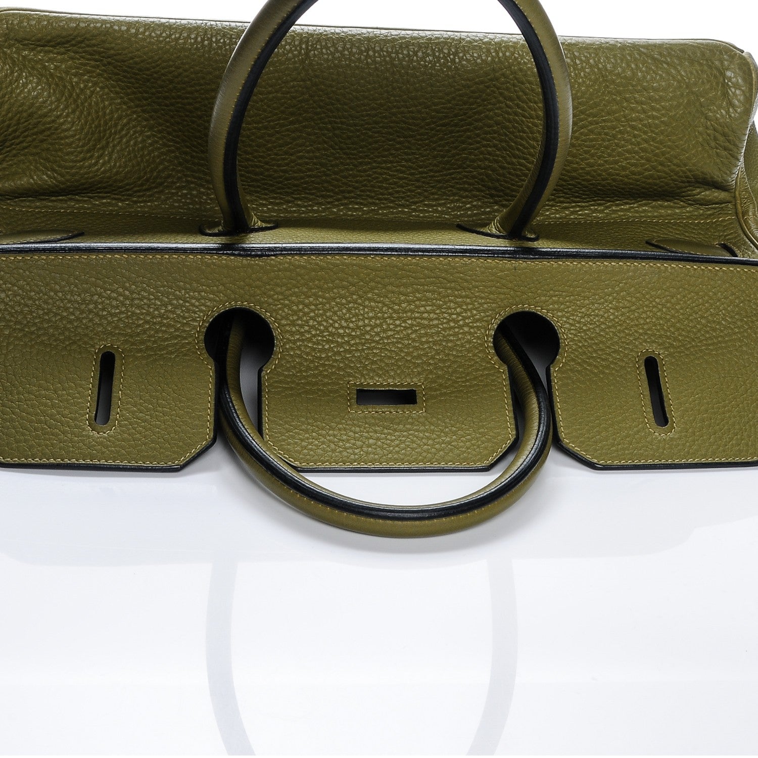 Hermes Taurillon Clemence JPG Birkin 42 Chartreuse 16 of 30