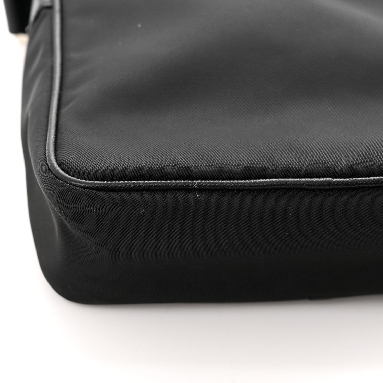 Prada Tessuto Nylon Saffiano Crossbody Black 13 of 14