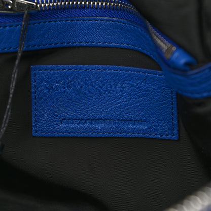 Alexander Wang Pebbled Lambskin Rockie Royal Blue with Rhodium Hardware 8 of 8