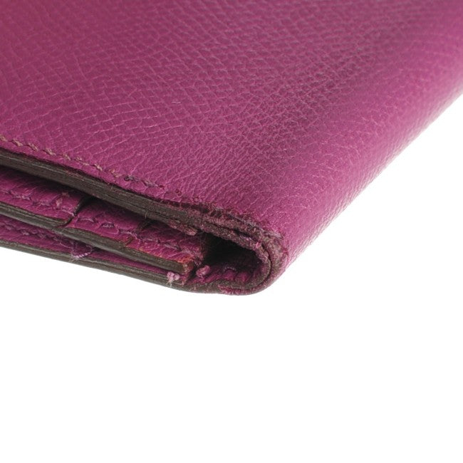 Hermes Epsom Bearn Wallet Cyclamen 14 of 14
