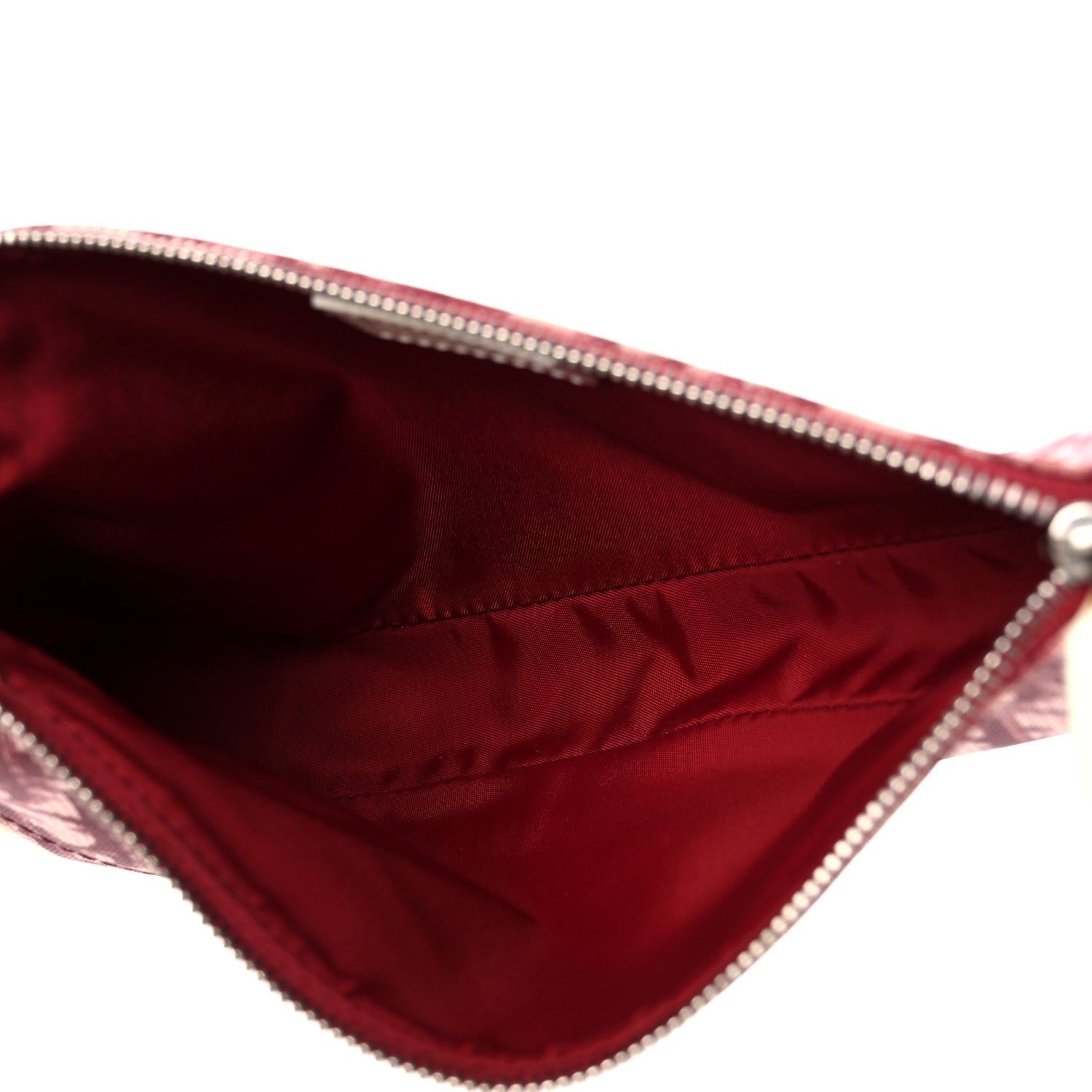 Christian Dior Monogram Mini Saddle Pochette Red 5 of 14