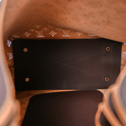 Louis Vuitton Mahina Carmel Hobo Chocolate 5 of 9