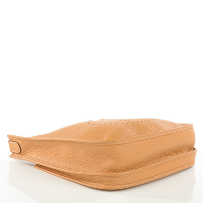 Hermes Taurillon Clemence Evelyne III PM Natural Sable 4 of 16