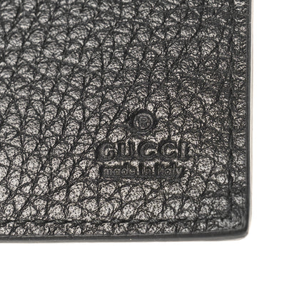 Gucci Piuma Calfskin Jumbo GG Embossed Wallet Black 5 of 7
