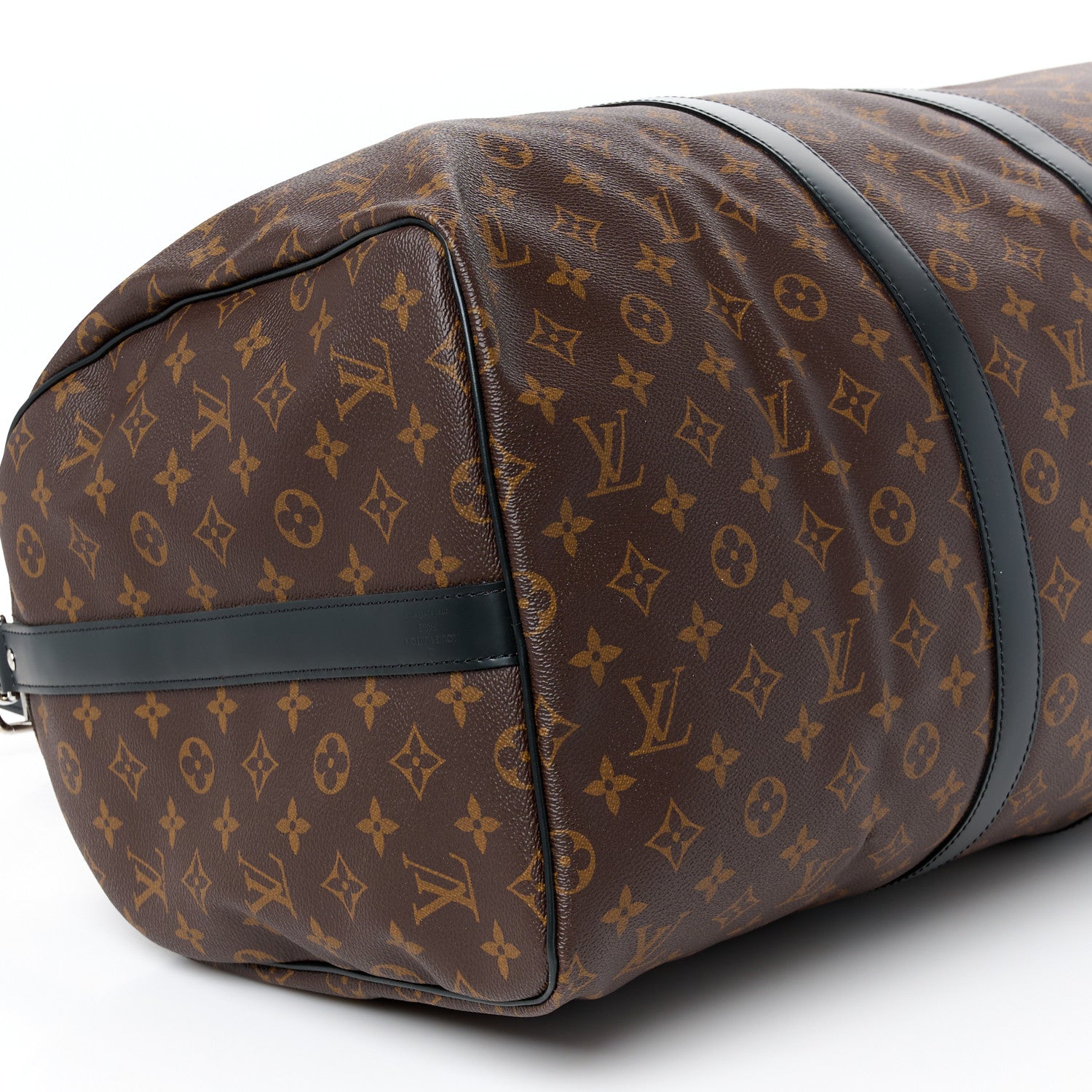 Louis Vuitton Monogram Macassar Keepall Bandouliere 55 12 of 13