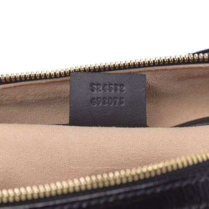 Gucci Suede Patent GG Web Medium Ophidia Boston Black 7 of 11