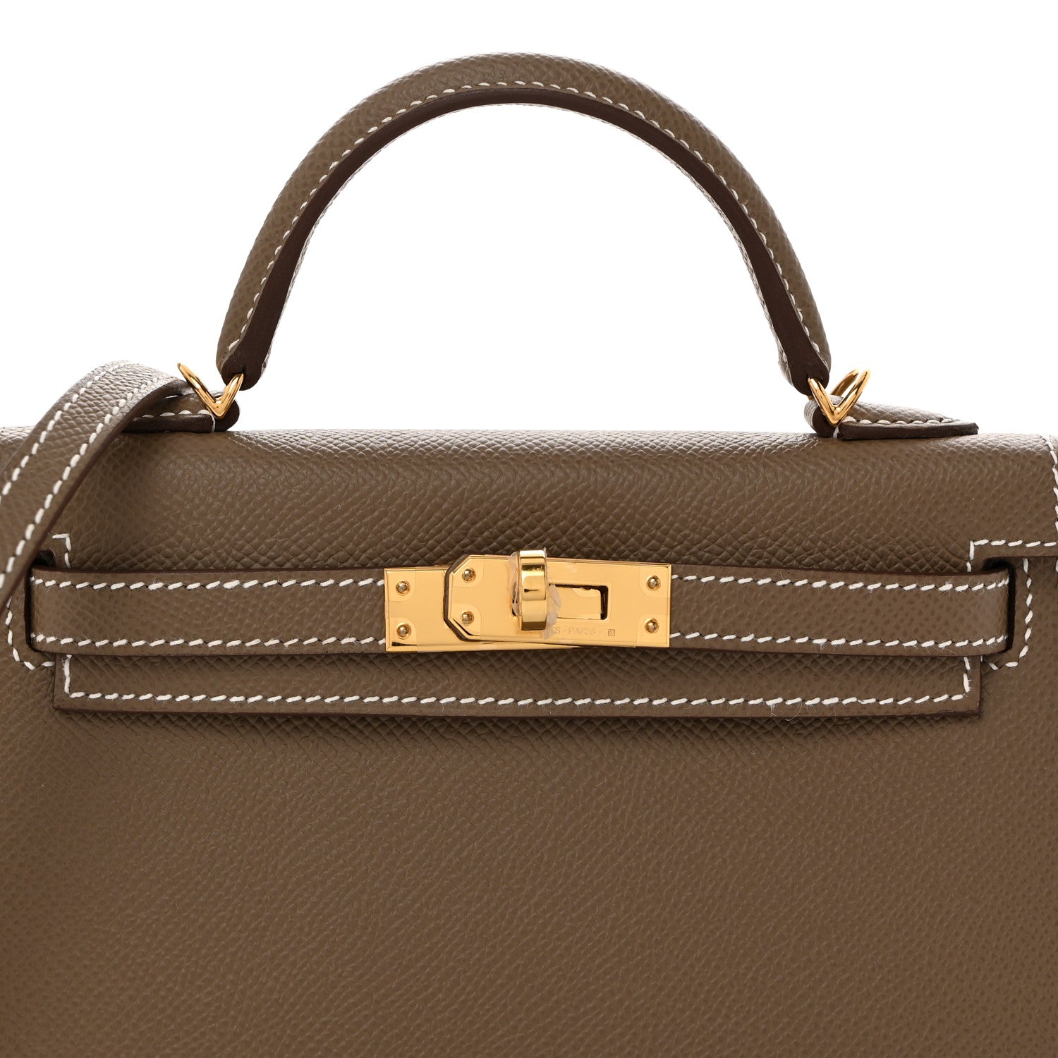 Hermes Epsom Mini Kelly Sellier 20 Etoupe 8 of 14