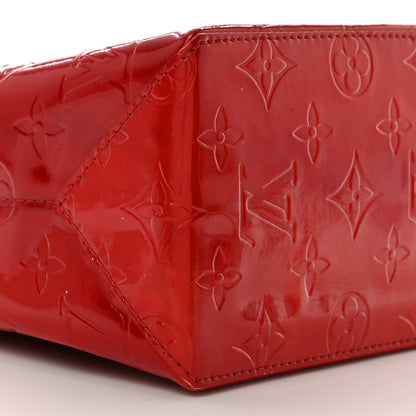 Louis Vuitton Vernis Reade PM Rouge 9 of 10