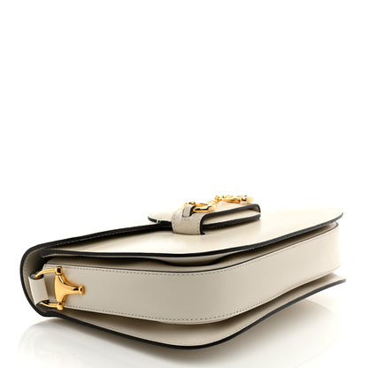 Gucci Azalea Calfskin Horsebit 1955 Shoulder Bag Mystic White 4 of 10