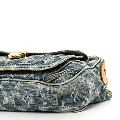 Louis Vuitton Monogram Denim Bum Bag Blue 9 of 10