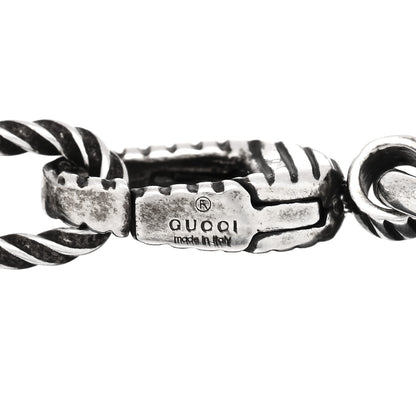 Gucci Sterling Silver Interlocking G Charm Bracelet 3 of 3