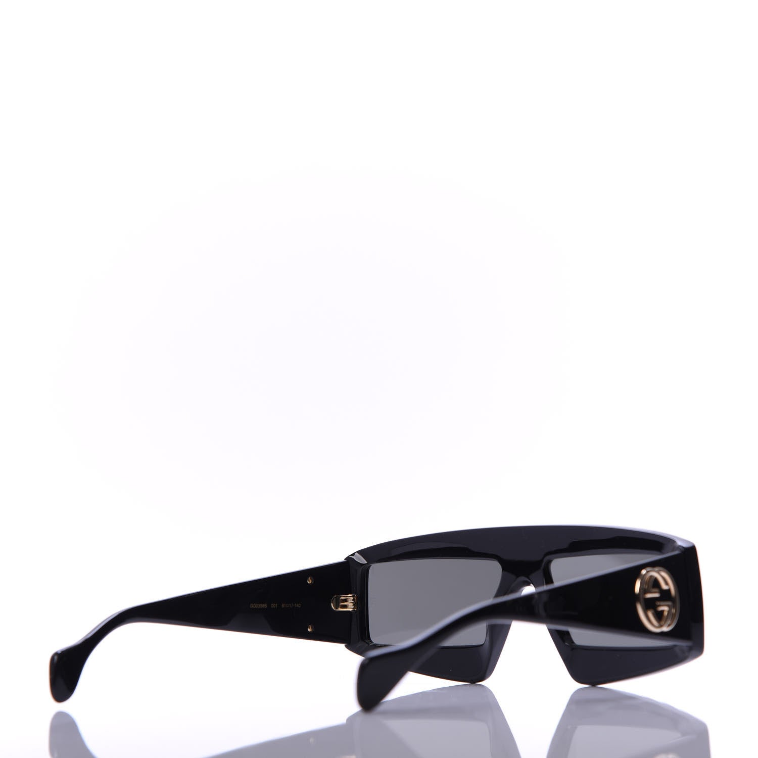 Gucci Shield Sunglasses GG0358S Black 4 of 8