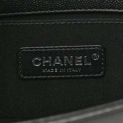 Chanel Caviar Quilted Small Boy Flap So Black 6 of 11