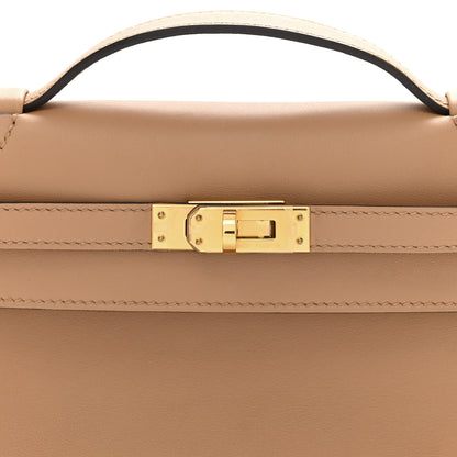 Hermes Swift Kelly Pochette Clutch Chai 8 of 12
