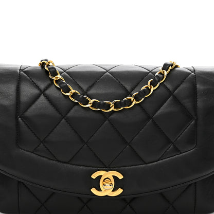 Chanel Lambskin Quilted Small Single Flap Black 5 of 10
