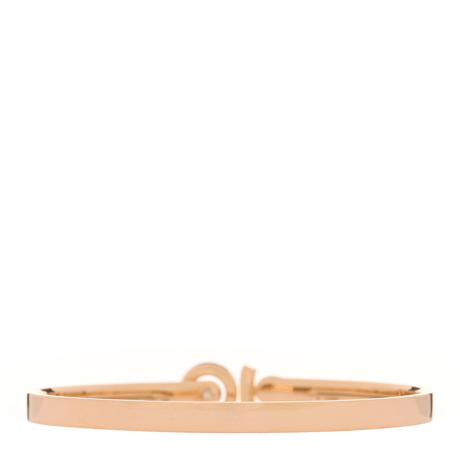 Chanel 18K Beige Gold Diamond Eternal No.5 Bracelet M 3 of 6