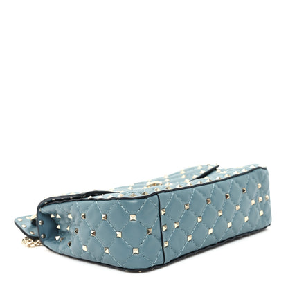 Valentino Garavani Nappa Medium Rockstud Spike Shoulder Bag Nube 4 of 10