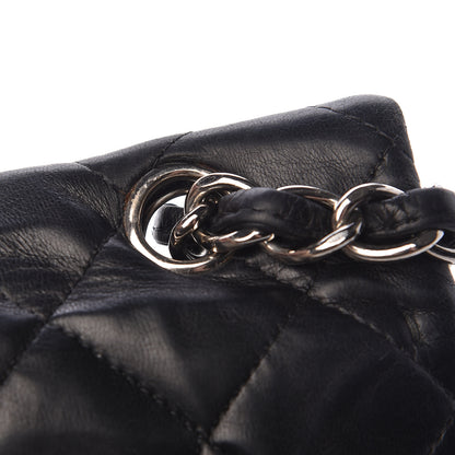 Chanel Lambskin Quilted Maxi Single Flap Black 26 of 28