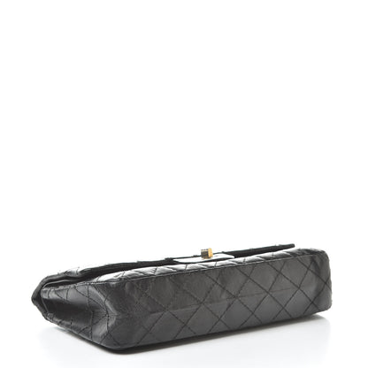 Chanel Aged Calfskin Quilted 2.55 Reissue 225 Flap Black 4 of 15