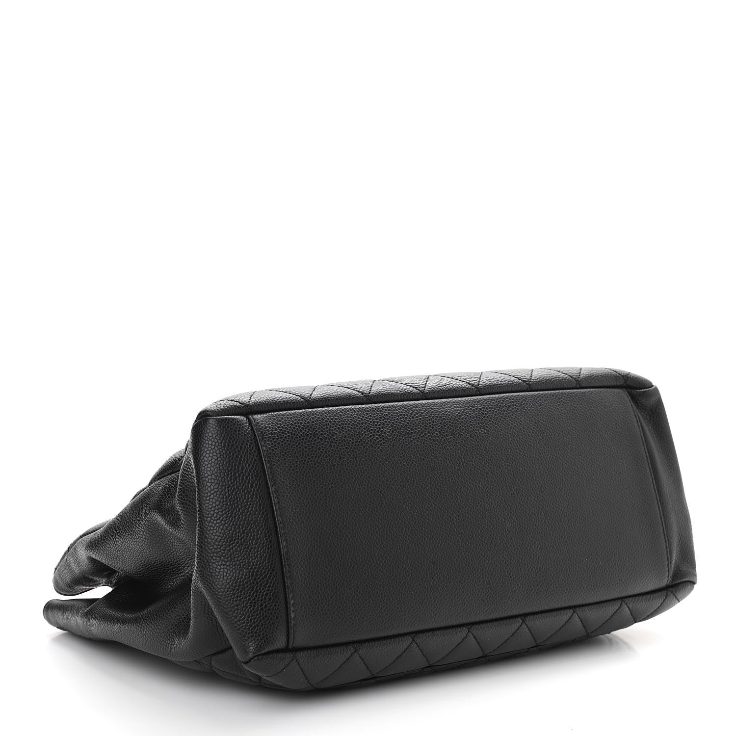 Chanel Caviar Quilted Grand Shopping Tote GST Black 4 of 10