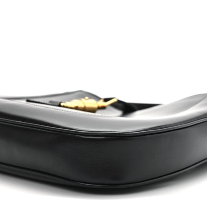 Gucci Boarded Dyana Lux Calfskin Medium Jackie 1961 Hobo Black 9 of 10