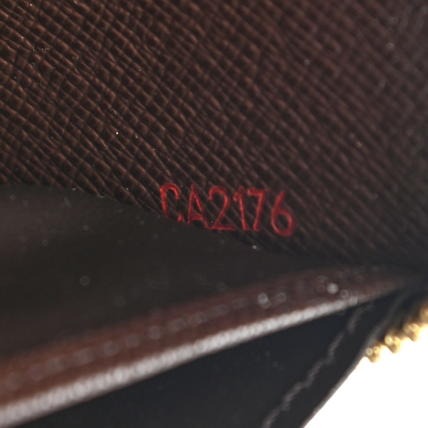 Louis Vuitton Damier Ebene Zippy Wallet 7 of 7