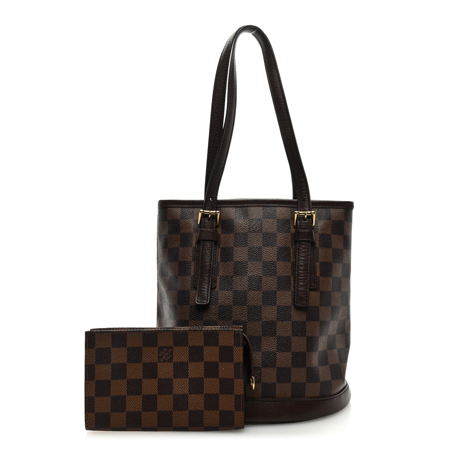 Louis Vuitton Damier Ebene Marais Bucket 23 1 of 9