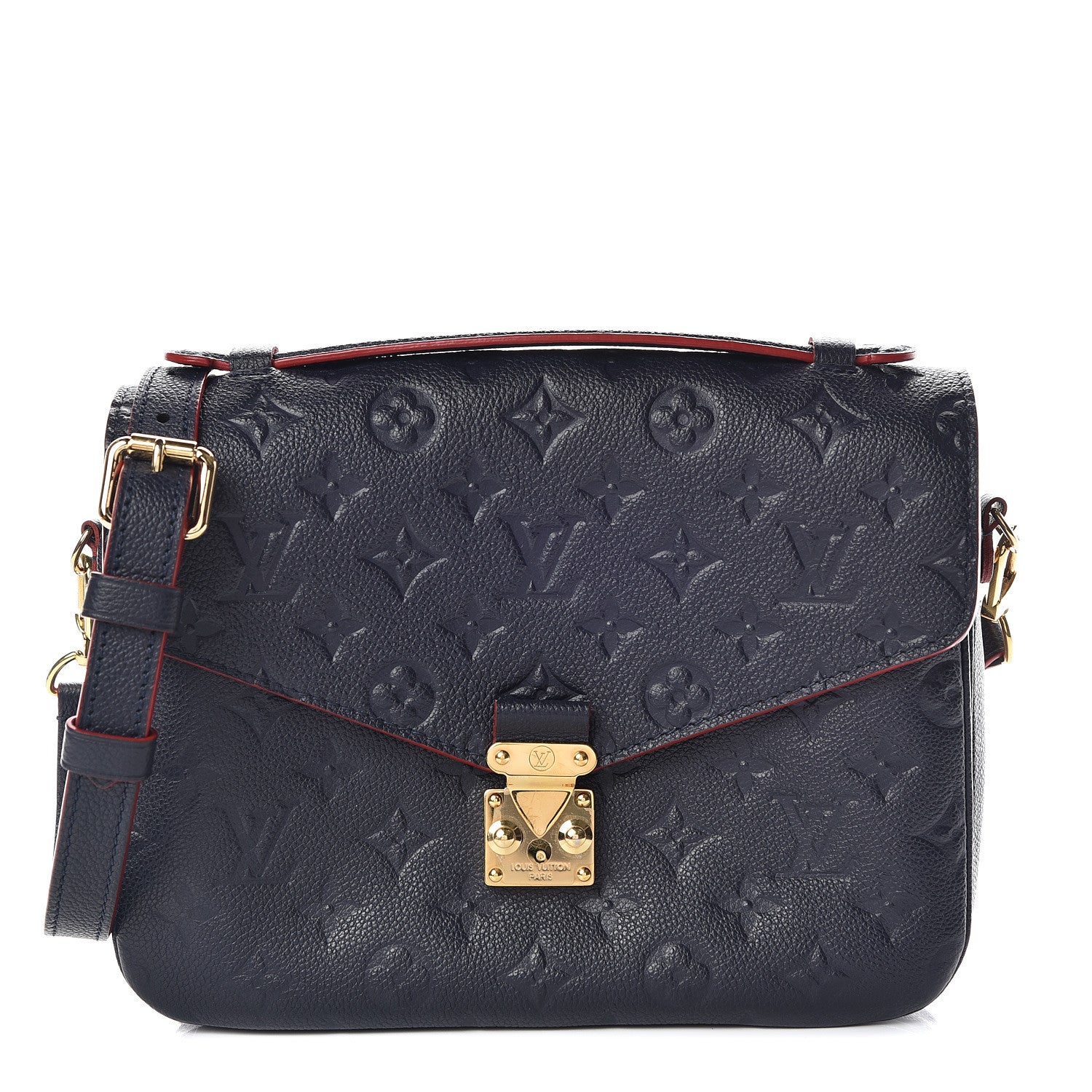 Louis Vuitton Empreinte Pochette Metis Marine Rouge 1 of 11