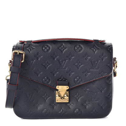 Louis Vuitton Empreinte Pochette Metis Marine Rouge 1 of 11