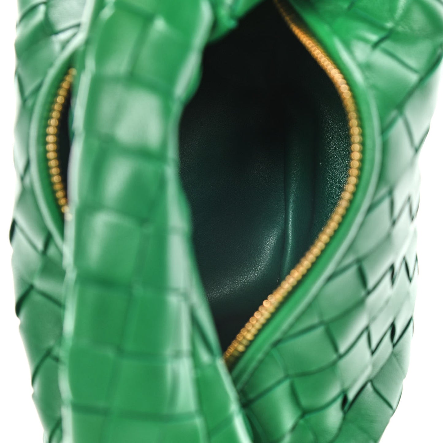 Nappa Intrecciato Mini Jodie Racing Green