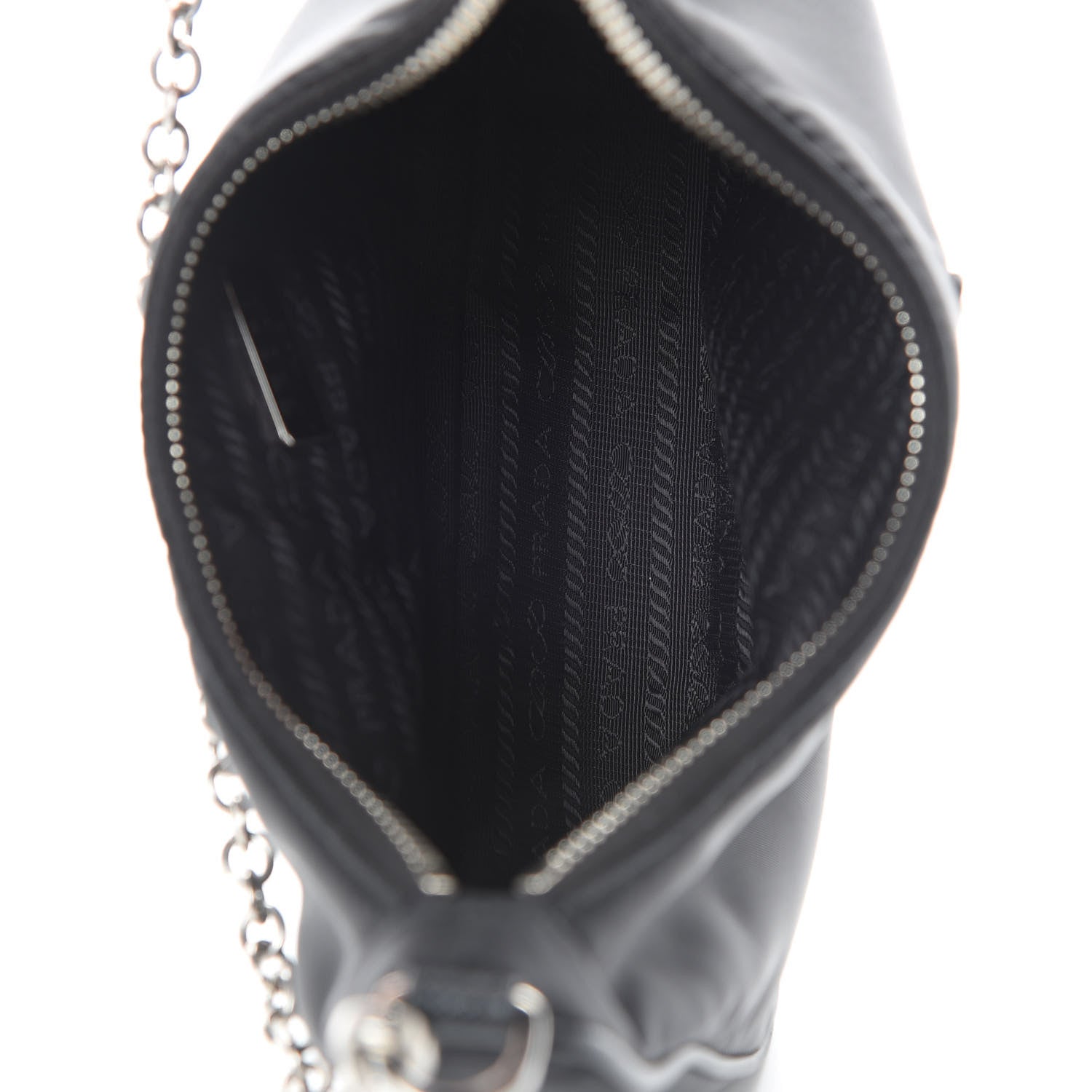 Prada Nylon Re-Edition 2005 Shoulder Bag Black 5 of 10
