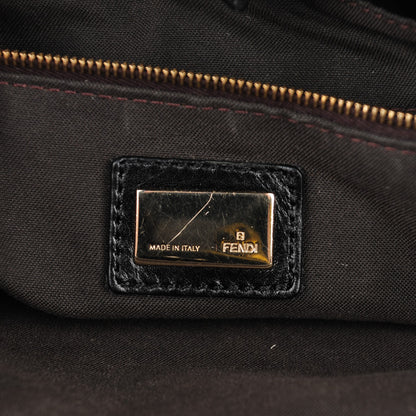 Fendi Vitello Acqua Large Twins Tote Black 6 of 8