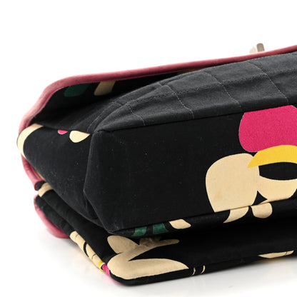 Chanel Canvas Chocolate Bar Quilted Flap Multicolor 10 of 13