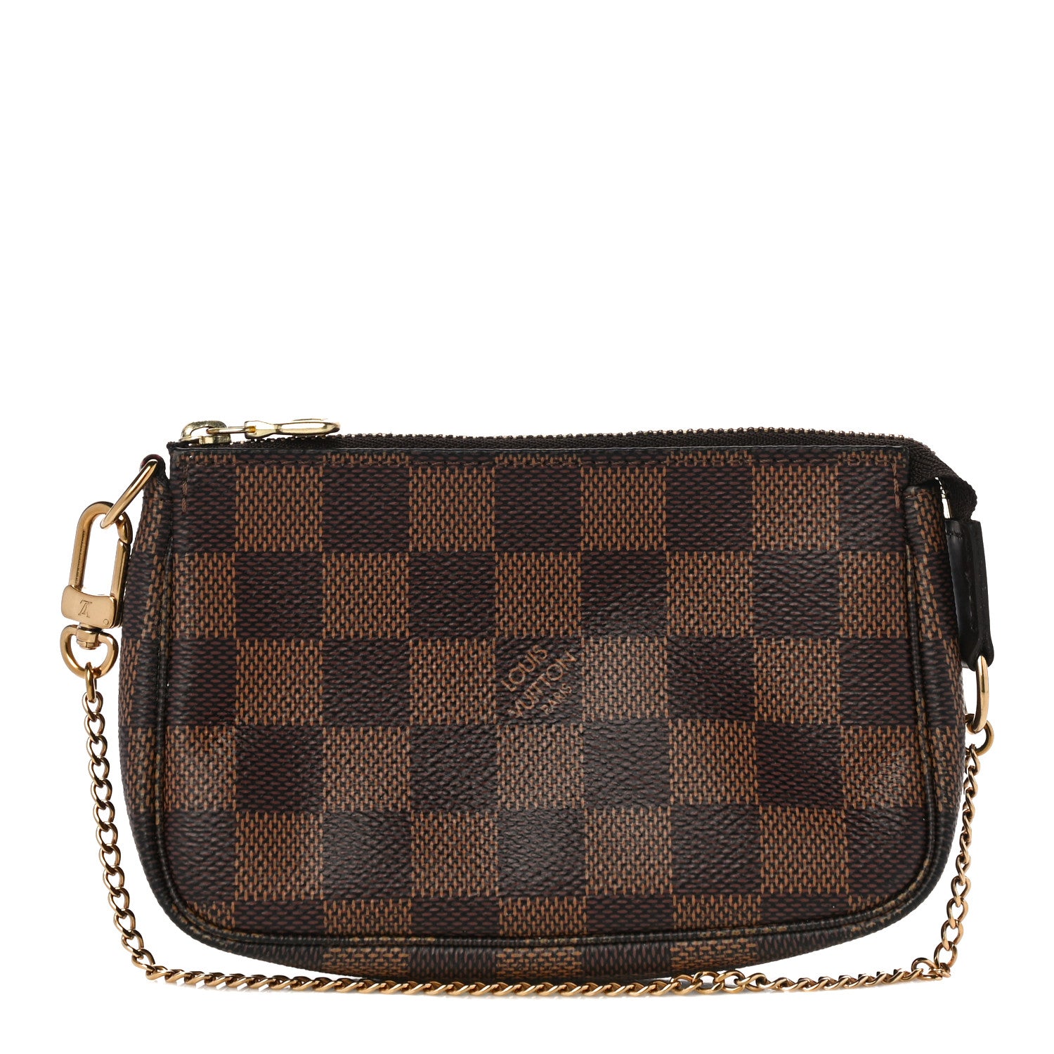Louis Vuitton Damier Ebene Mini Pochette Accessories 1 of 10