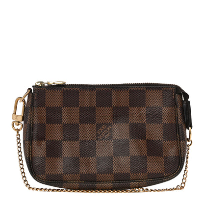 Louis Vuitton Damier Ebene Mini Pochette Accessories 1 of 10