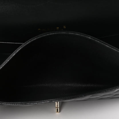 Chanel Caviar Quilted Maxi Double Flap Black 6 of 12