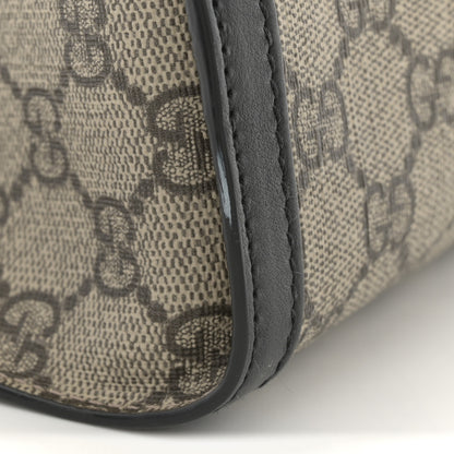 Gucci GG Supreme Monogram Small Padlock Tote Black 11 of 11