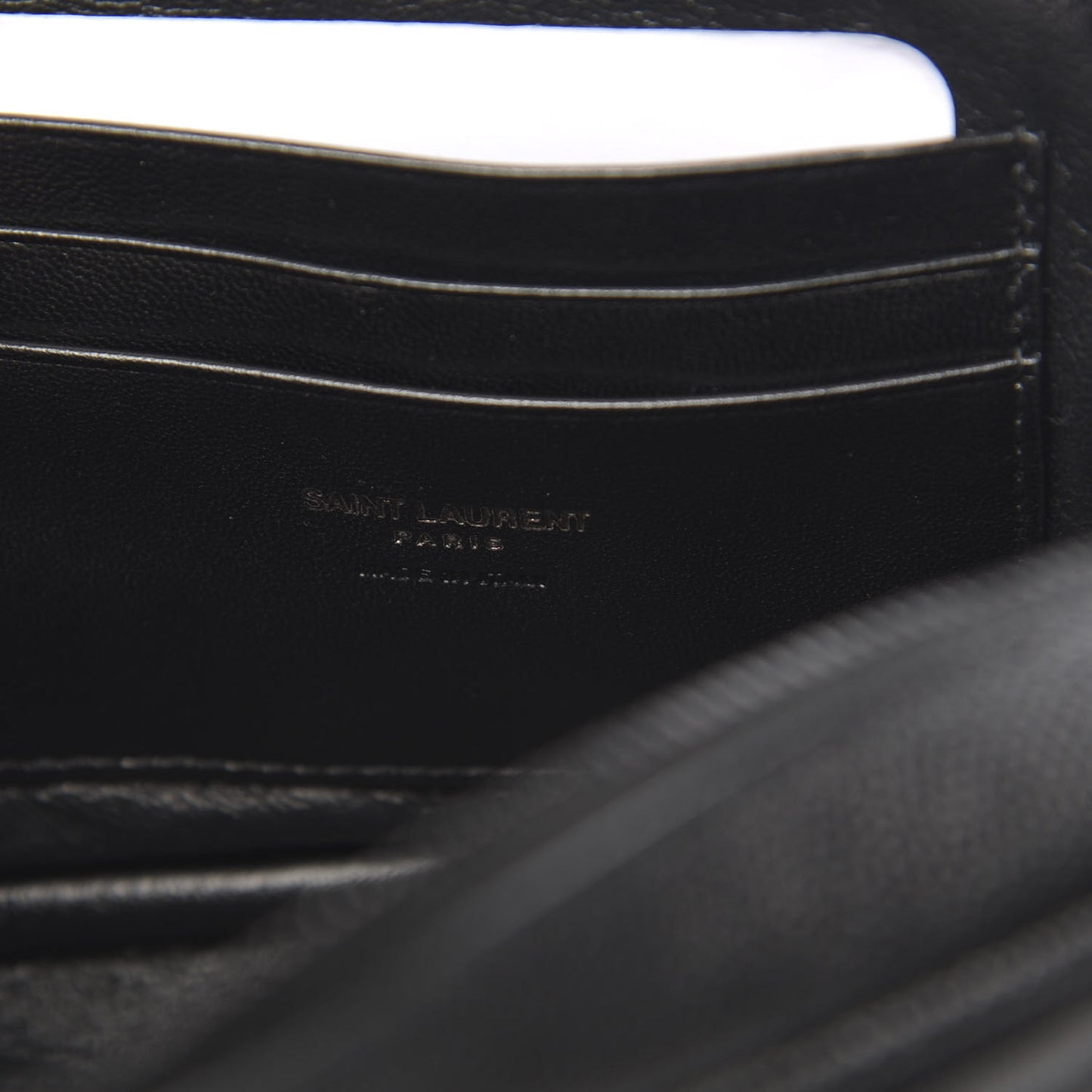 Grain De Poudre Matelasse Monogram Mini Lou Camera Bag Black