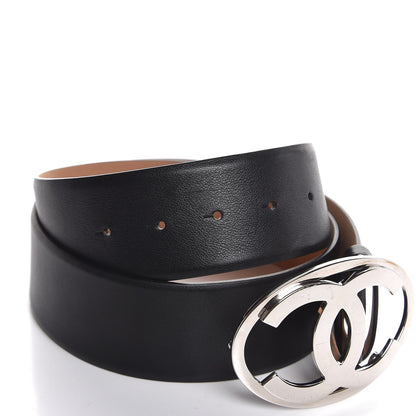 Chanel Calfskin CC Belt 90 36 Black 5 of 8