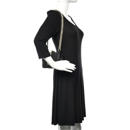 Valentino Garavani Vitello Mini Glam Lock Rockstud Flap Black 2 of 12